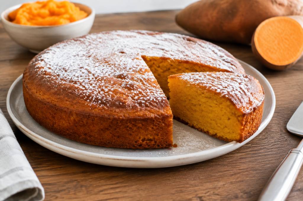 Gateau patate douce : une recette moelleuse et facile à réaliser